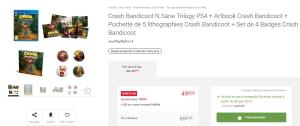 Crash Bandicoot N. Sane Trilogy (bonus fnac)